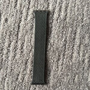 Apple Braided Solo Loop Watch Band - Dark Green